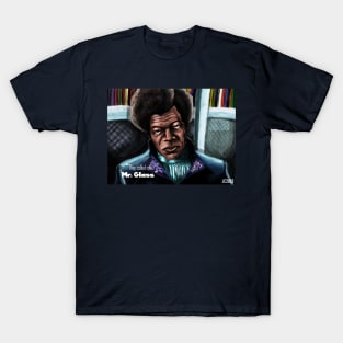 Unbreakable “Mr. Glass” portrait (digital) T-Shirt